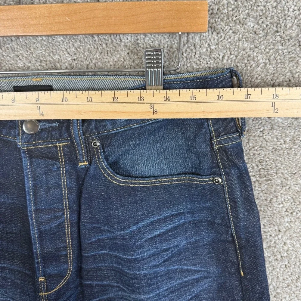 Todd Snyder Mens 32x30 Straight Fit Japanese Selvedge‎ Denim Jeans Indigo NEW